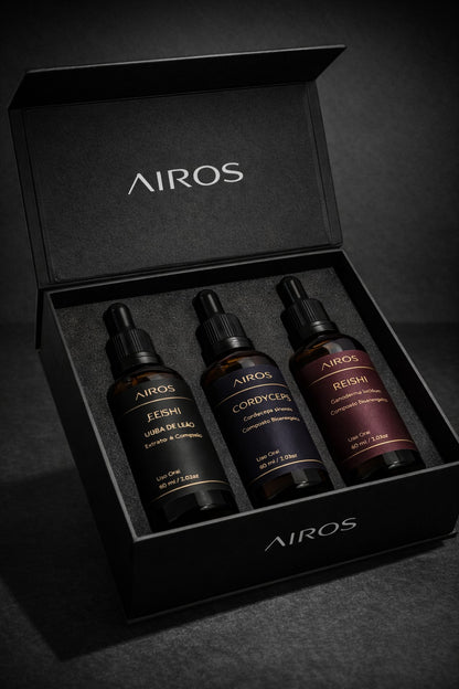 AIROS Black Box — Protocolo Bioenergético - 3 Pilares