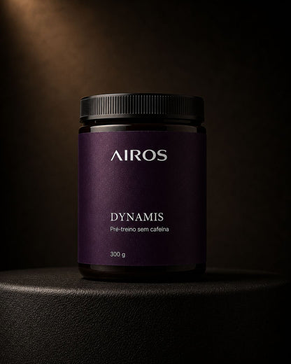 Dynamis Pre treino sem Cafeina- 300MG (Glútem  e Lactose Free)